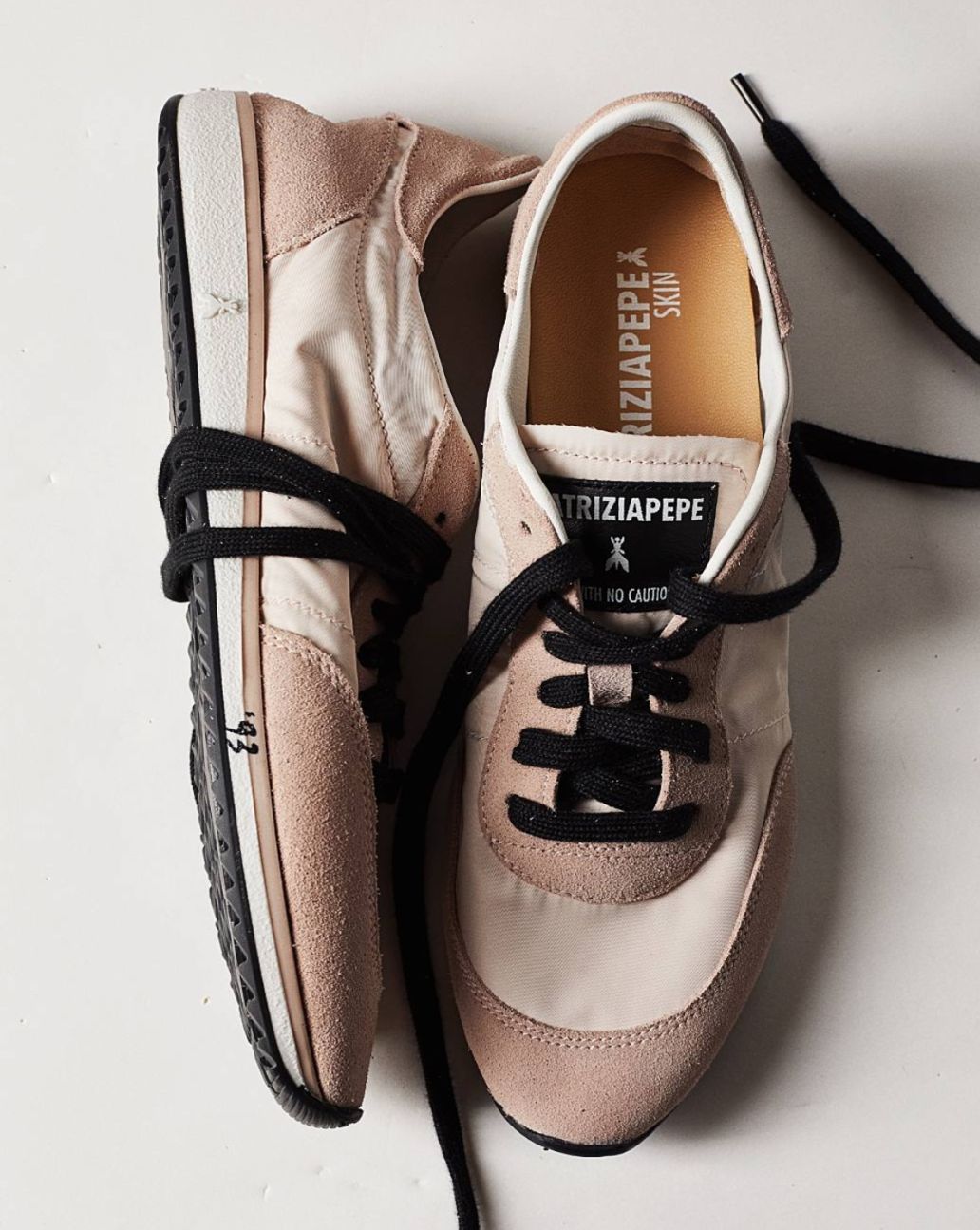 Patrizia Pepe Sneaker Pink Black 