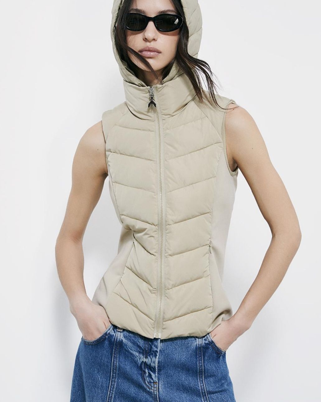 Patrizia Pepe Bodywarmer Beige
