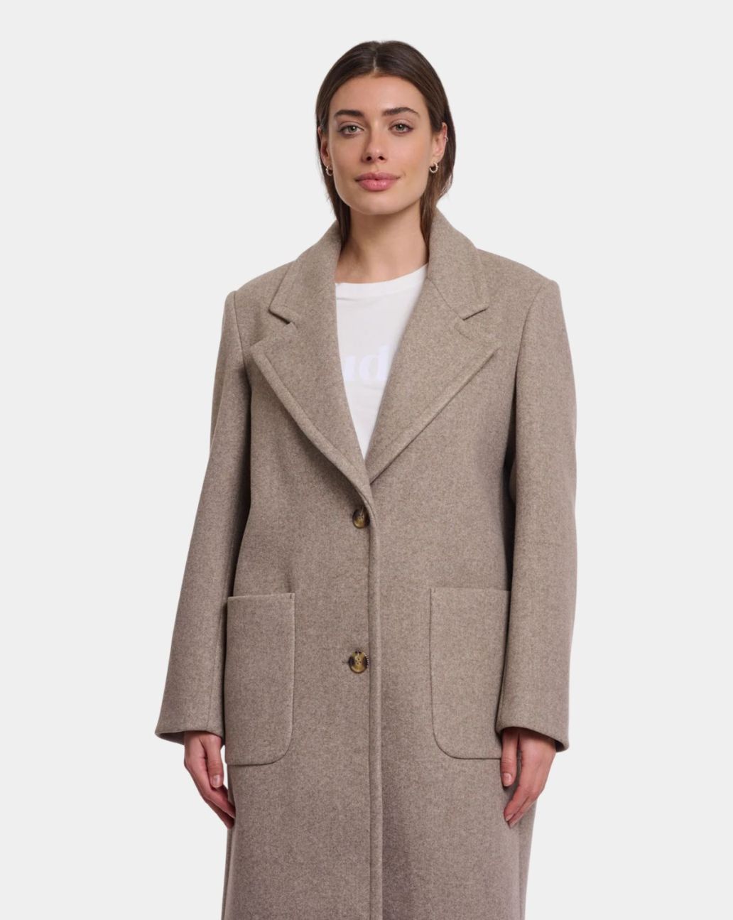Rino&Pelle Cecile Coat Toffee Melange