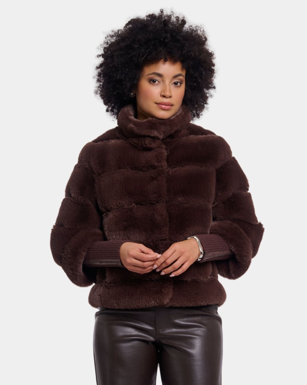 Rino&Pelle Feline Jacket Coffee Roast