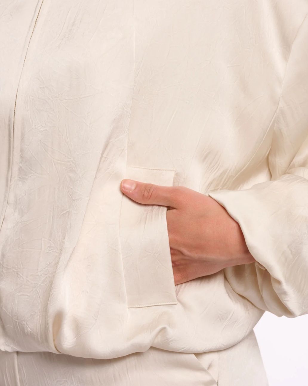 Rino&Pelle Flore Bomber Jacket Birch