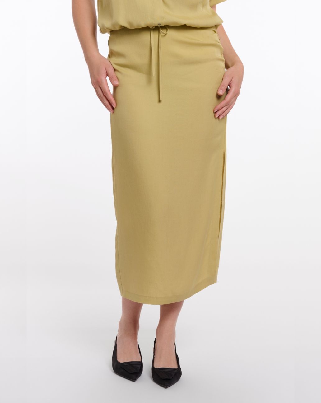 Rino&Pelle Meyra Rok Green Curry