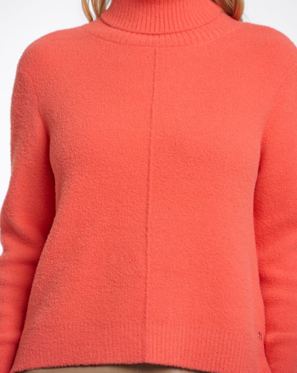 Rino&Pelle Noor Turtleneck Sweater Bright Coral