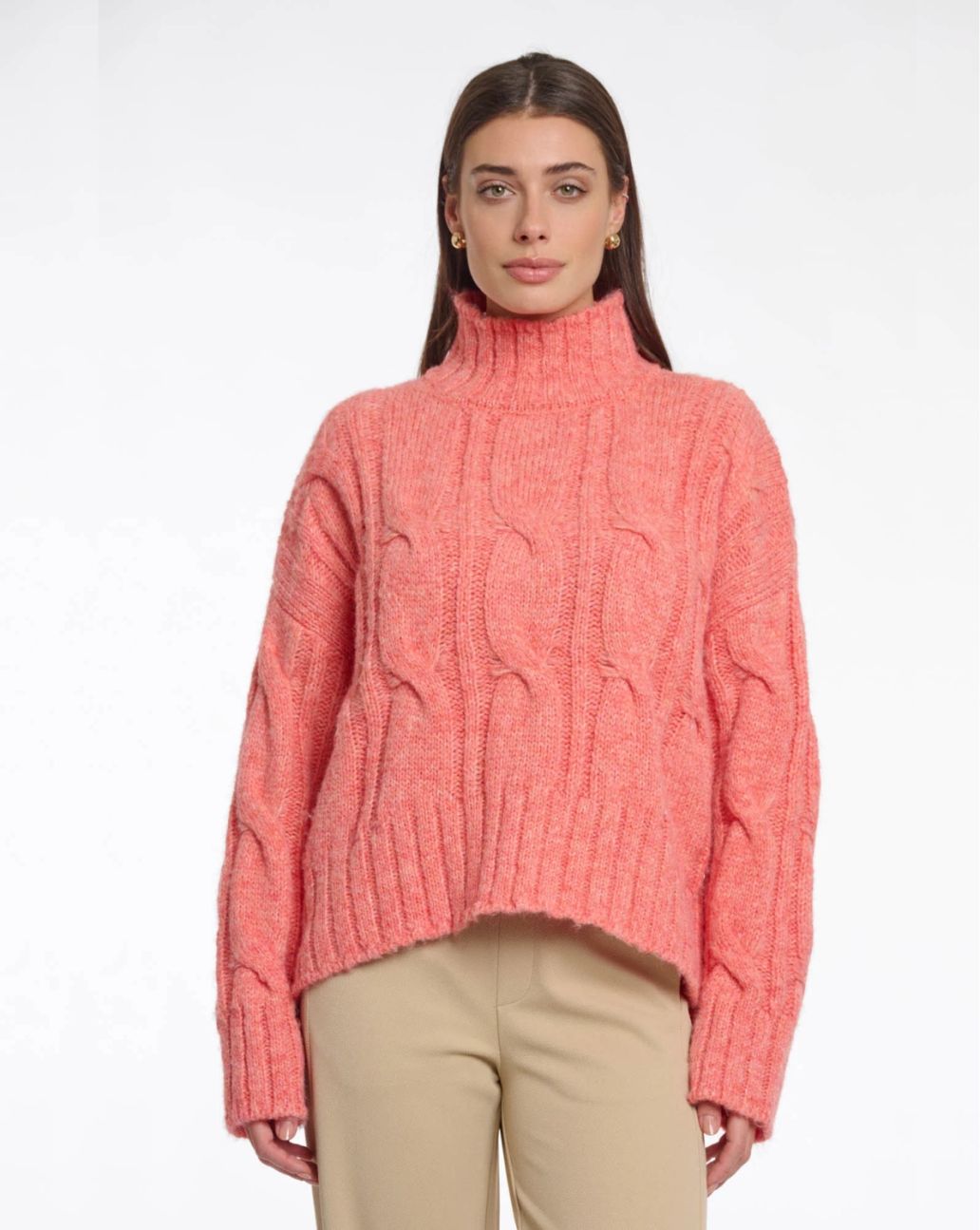 Rino&Pelle Taffie Sweater Bright Coral