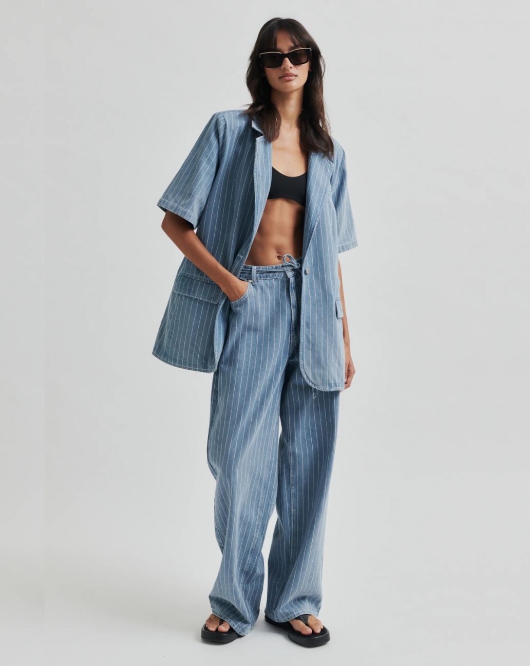 Second Female Layne Jeans Light Blue Denim