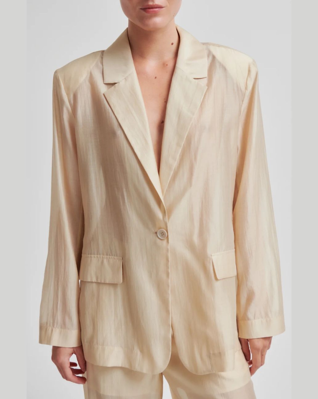 Second Female Lusana Blazer Soft Beige