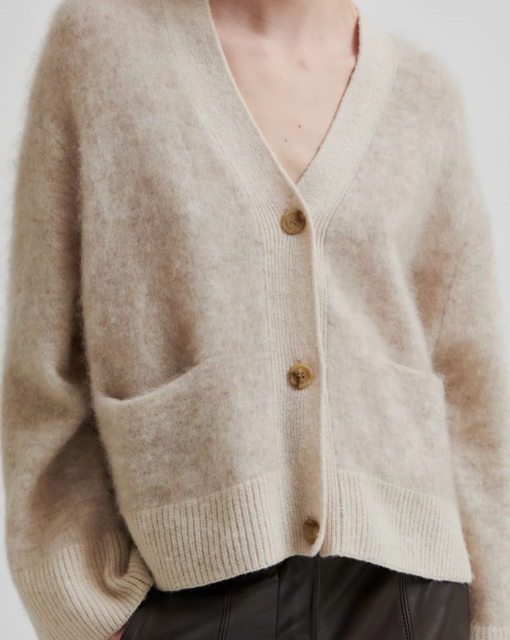 Second Female Anneleen Knit Boxy Cardigan