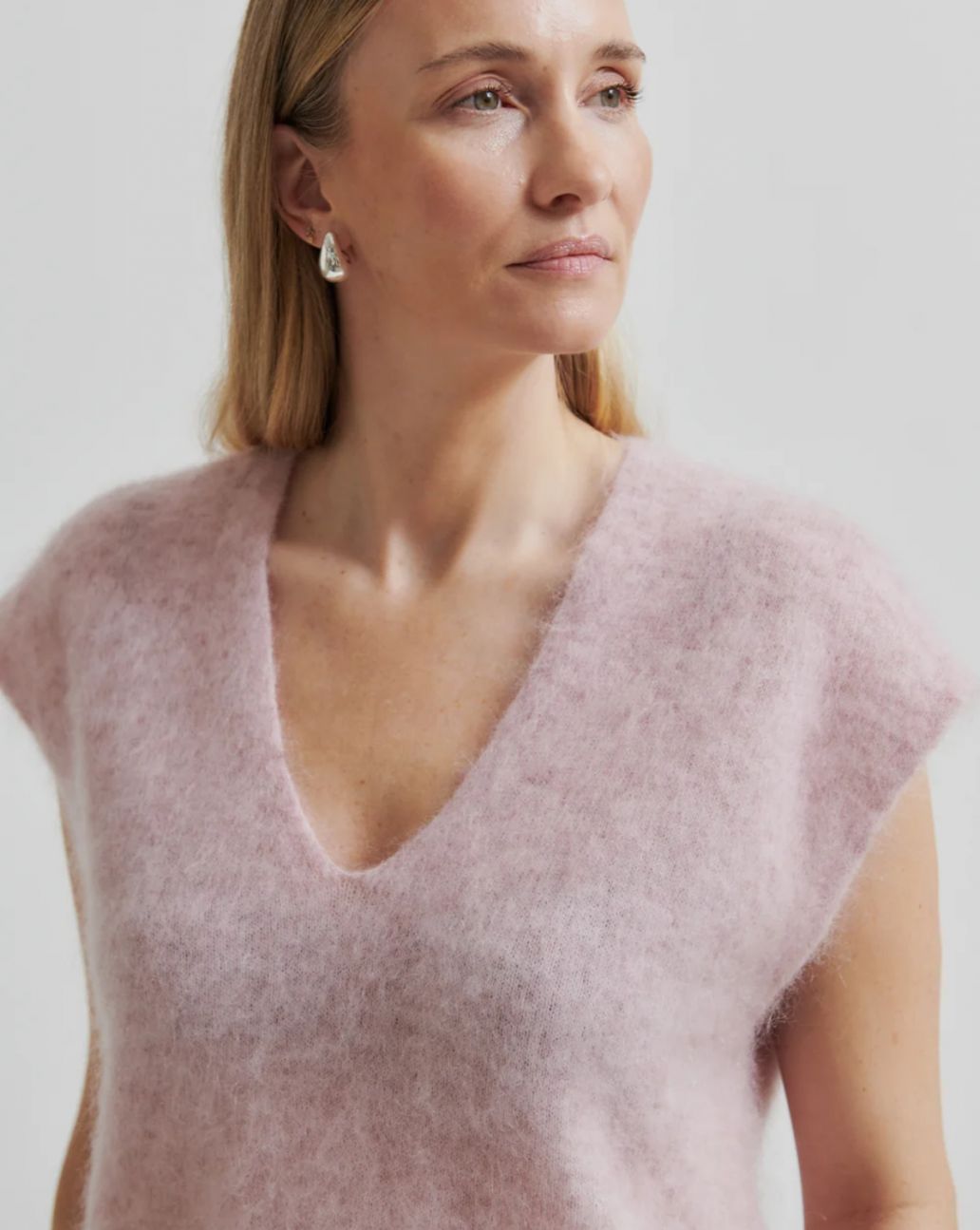 Second Female Camryn Knit Vest Rose