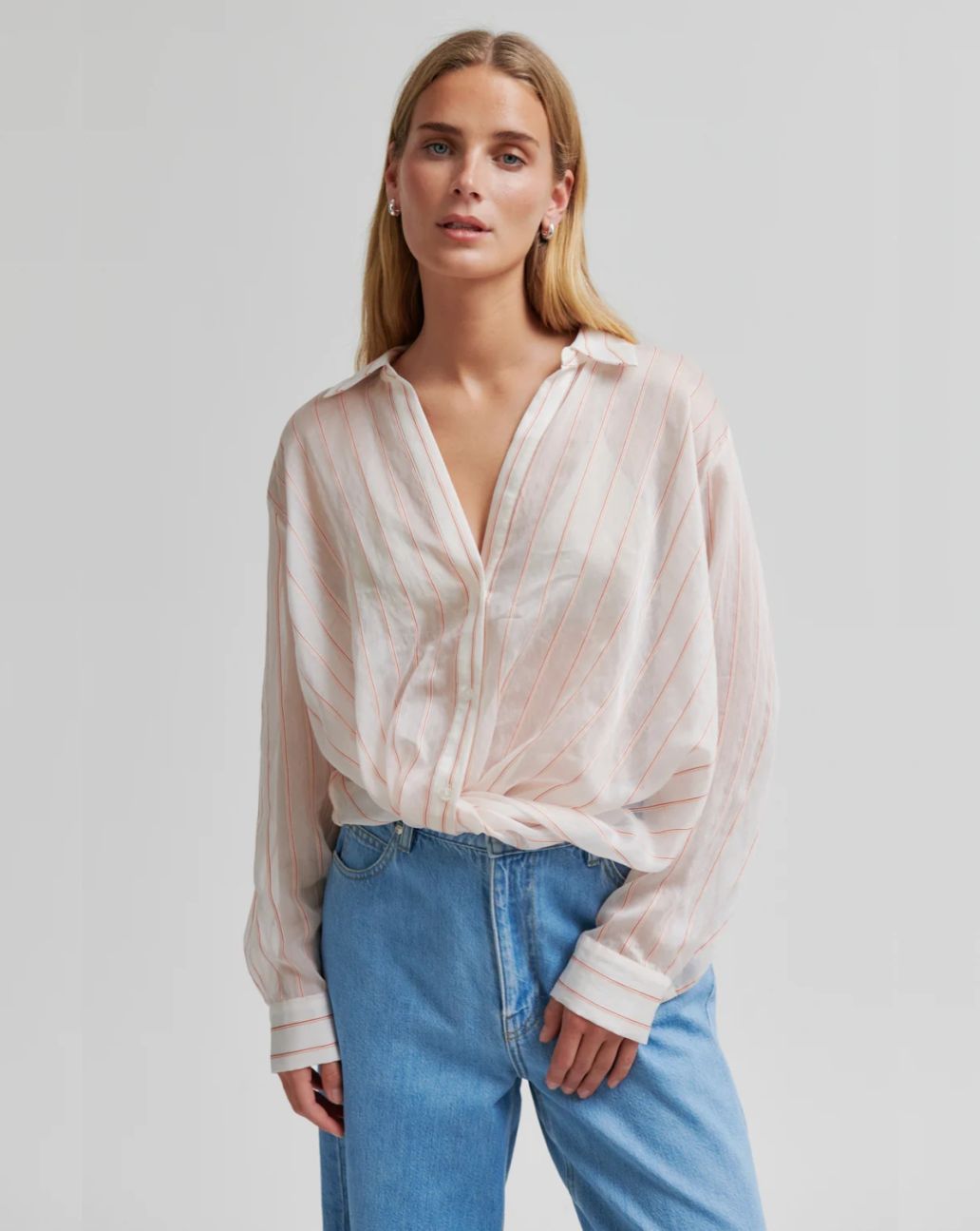 Second Female Chevy Twist Shirt Creampuff