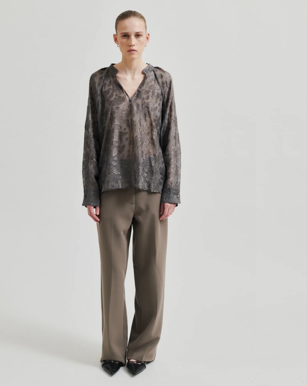 Second Female Evie Classic Trousers Morel