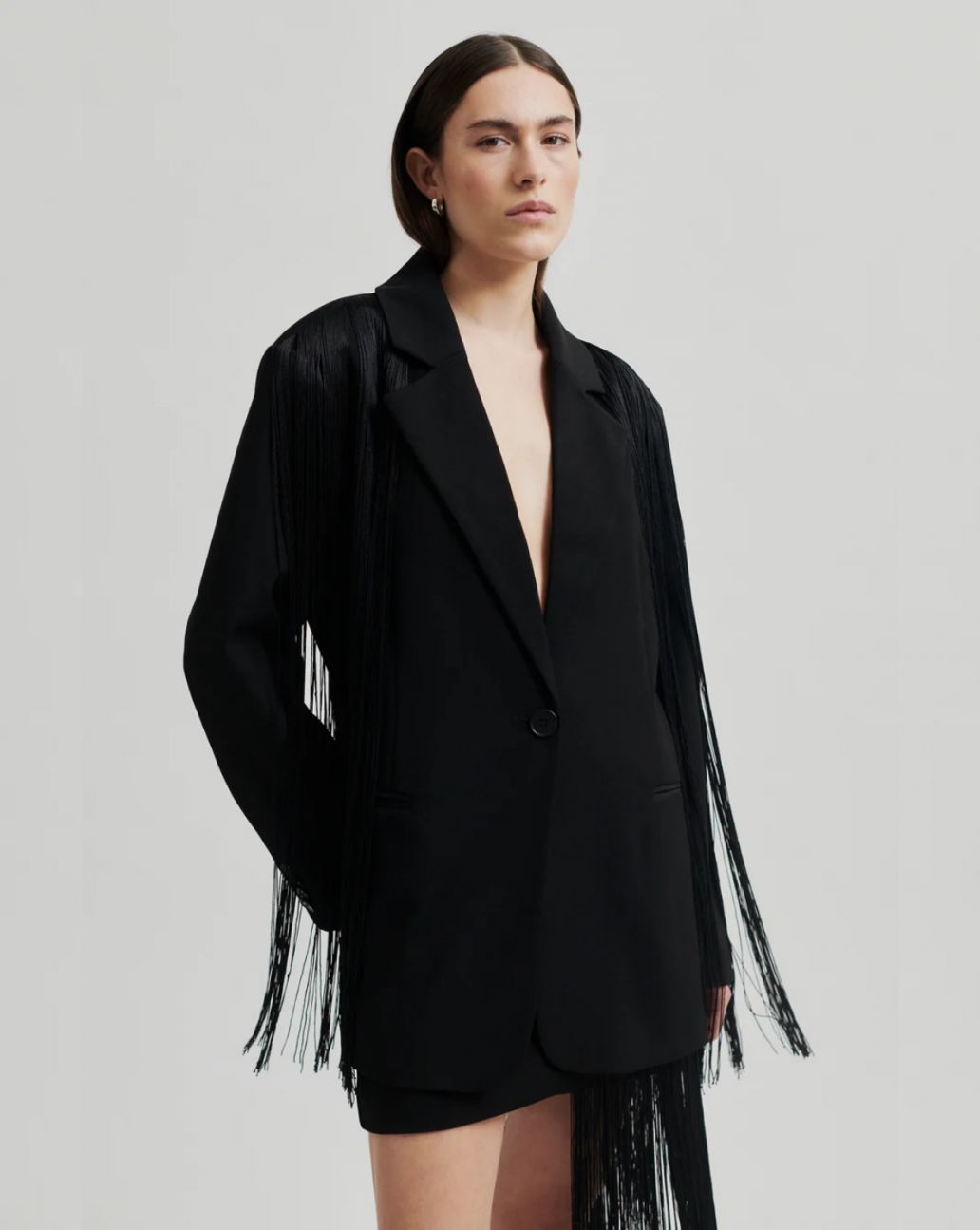 Second Female Frullo Blazer Black