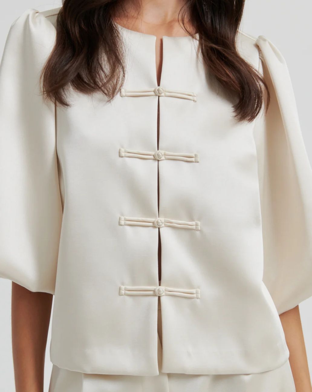 Second Female Perlla New Blouse Soft Beige