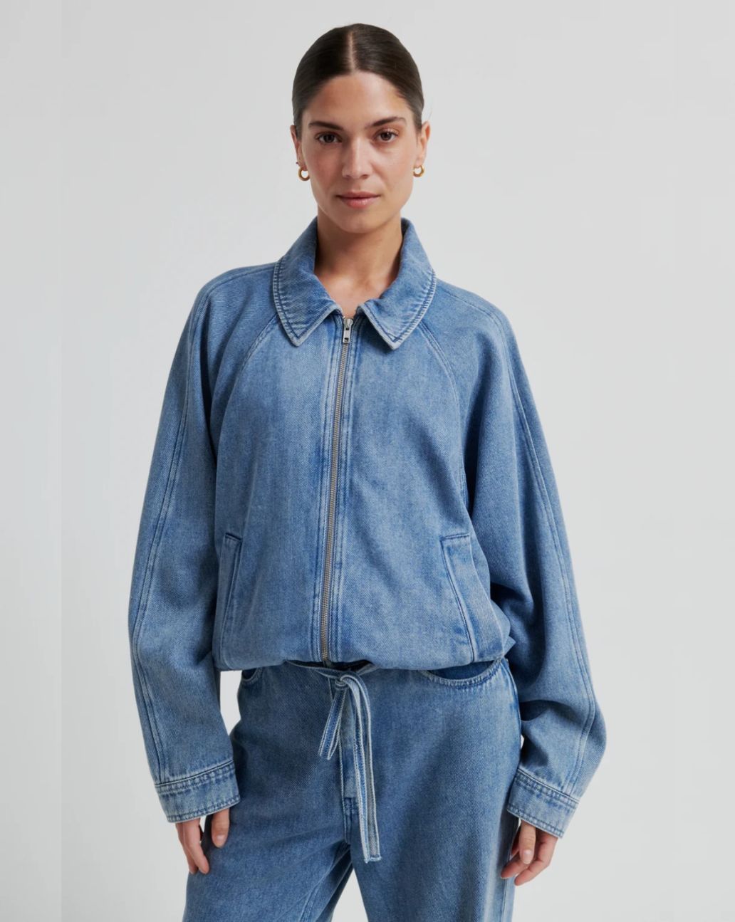 Second Female Rio Denim Jacket Blue Denim