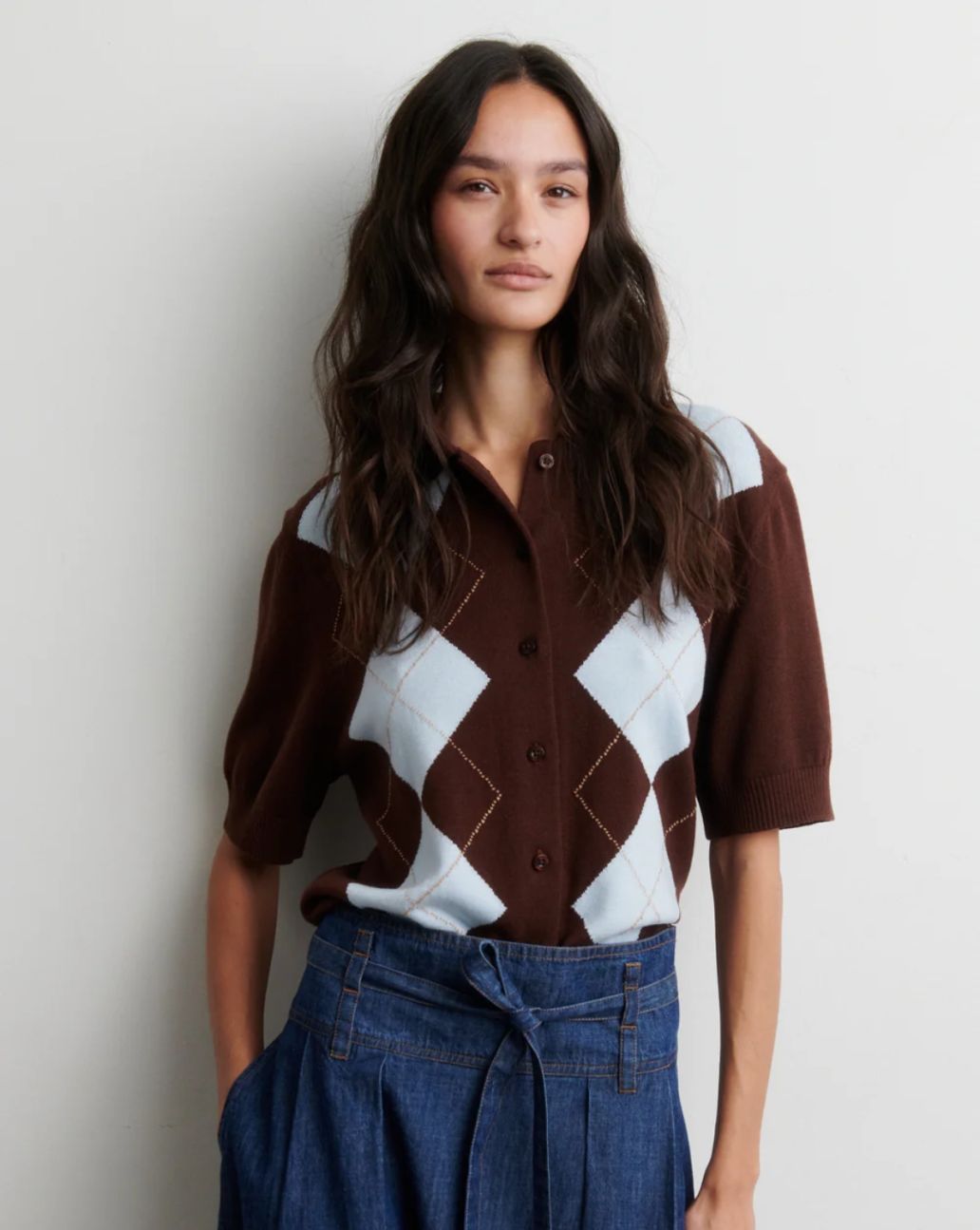 Second Female Shailene Knit Cardigan Demitasse

