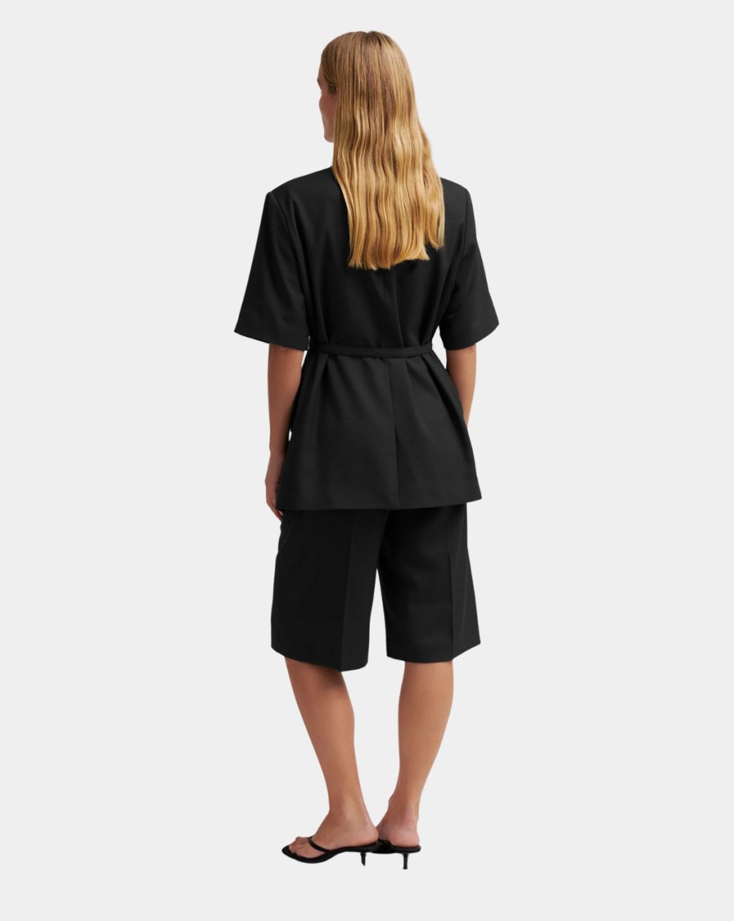 Second Female Sharo Long Shorts Black