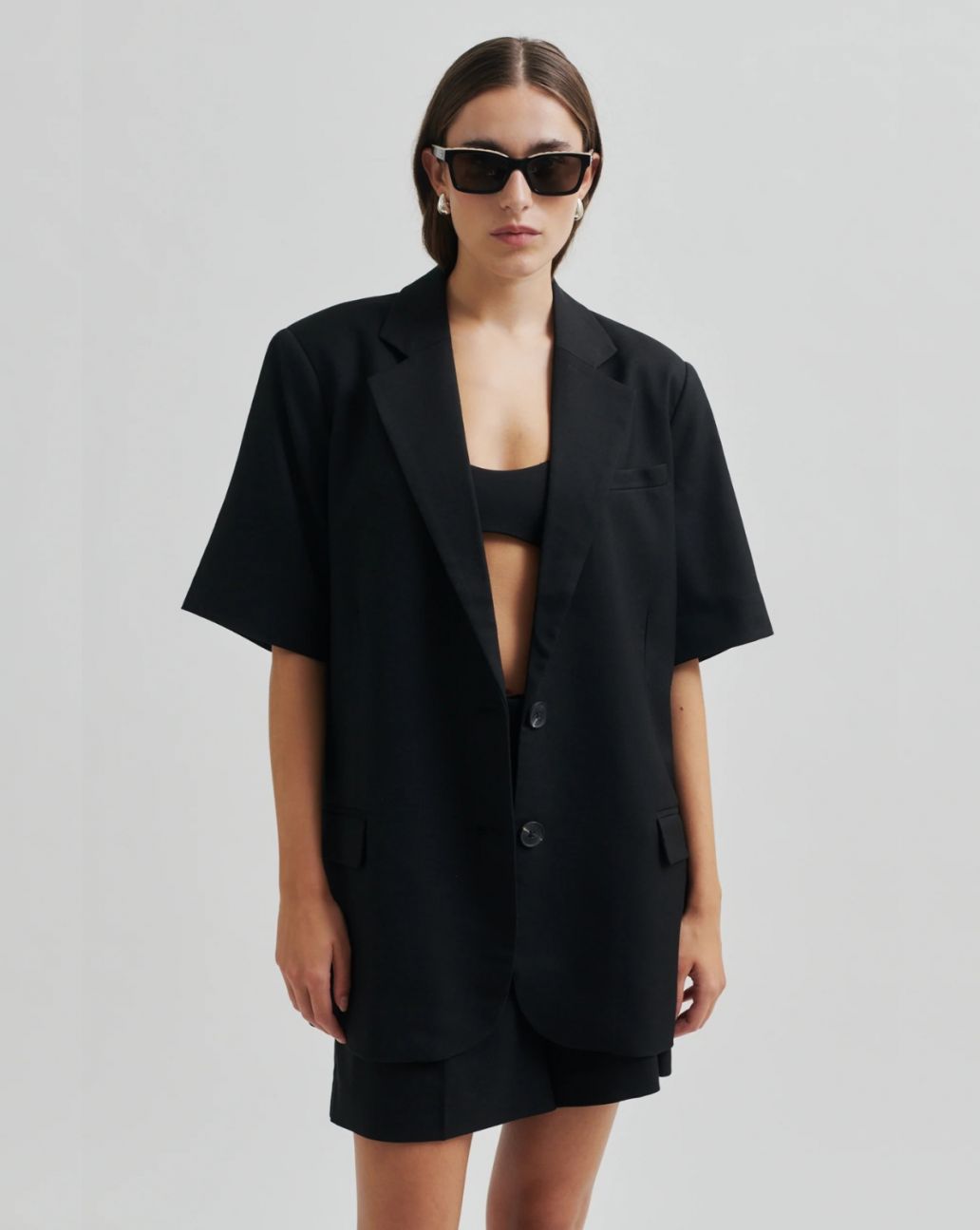 Second Female Sharo SS Blazer Black 