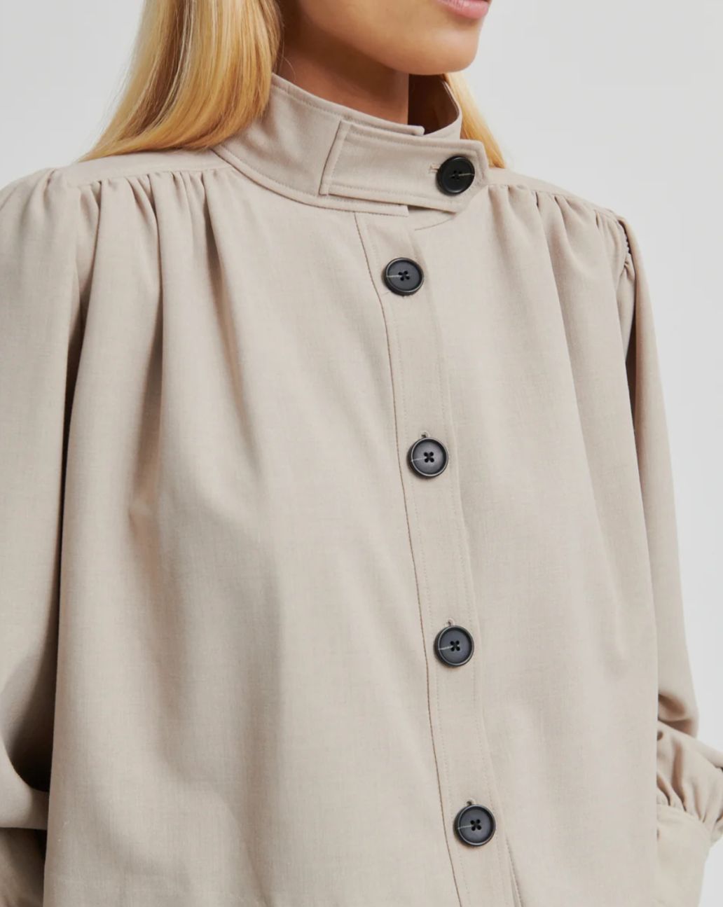 Second Female Zoie Jacket Light Beige Melange