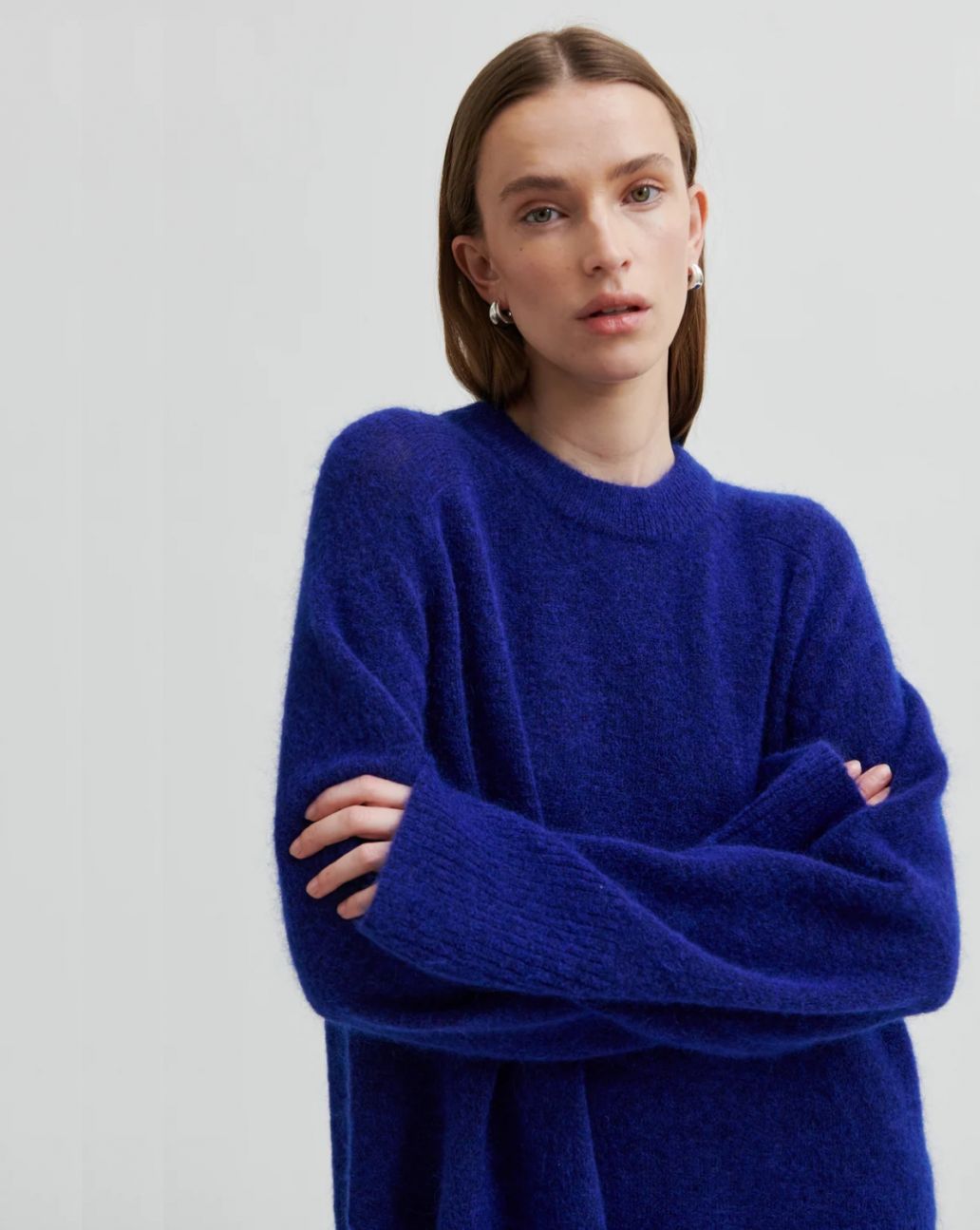 Second Female Brookline Knit Blue 