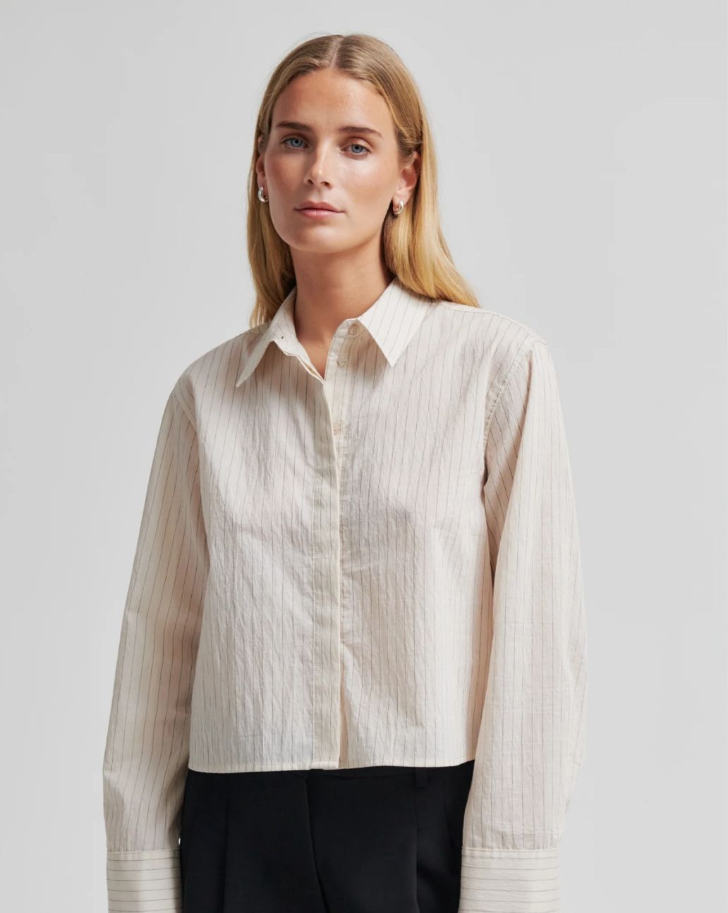 Second Female Flynn Shirt whitecap gray
