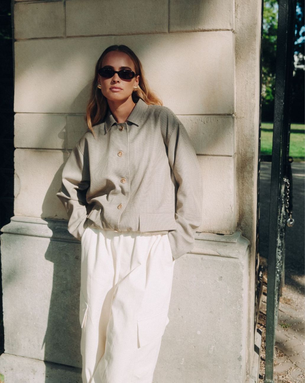 UNÉ Amsterdam Charly Cargo White

