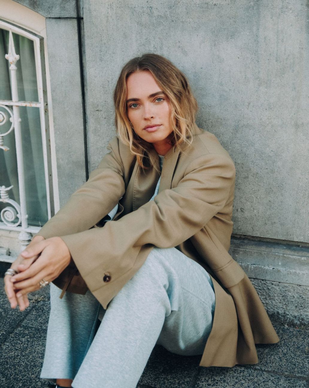 Uné Amsterdam Blazer Sand