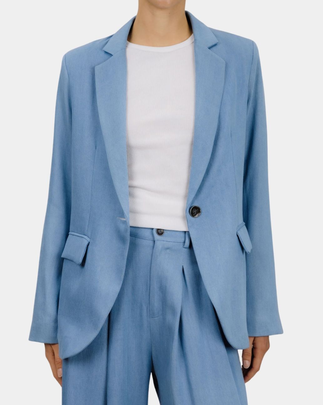 Urban Pioneers Tharia Blazer Light Blue