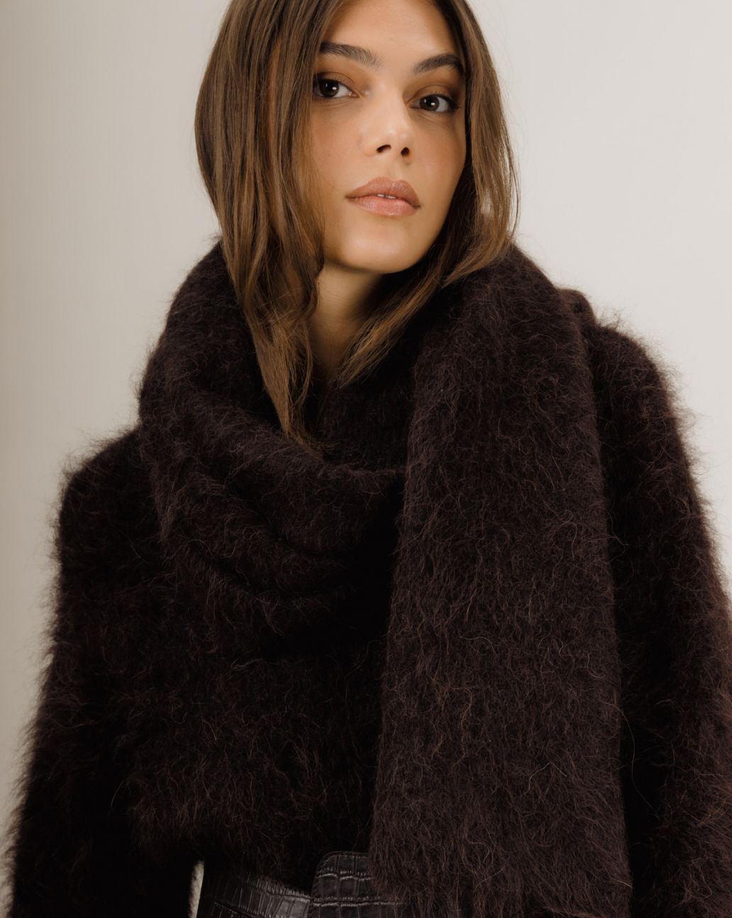 Urban Pioneers Kiruna Scarf Chocolate Brown-O.S