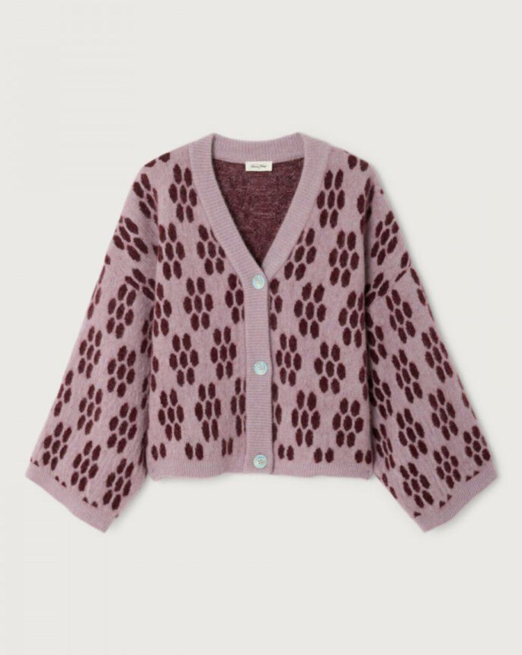 American Vintage Vitow Cardigan Orso lila