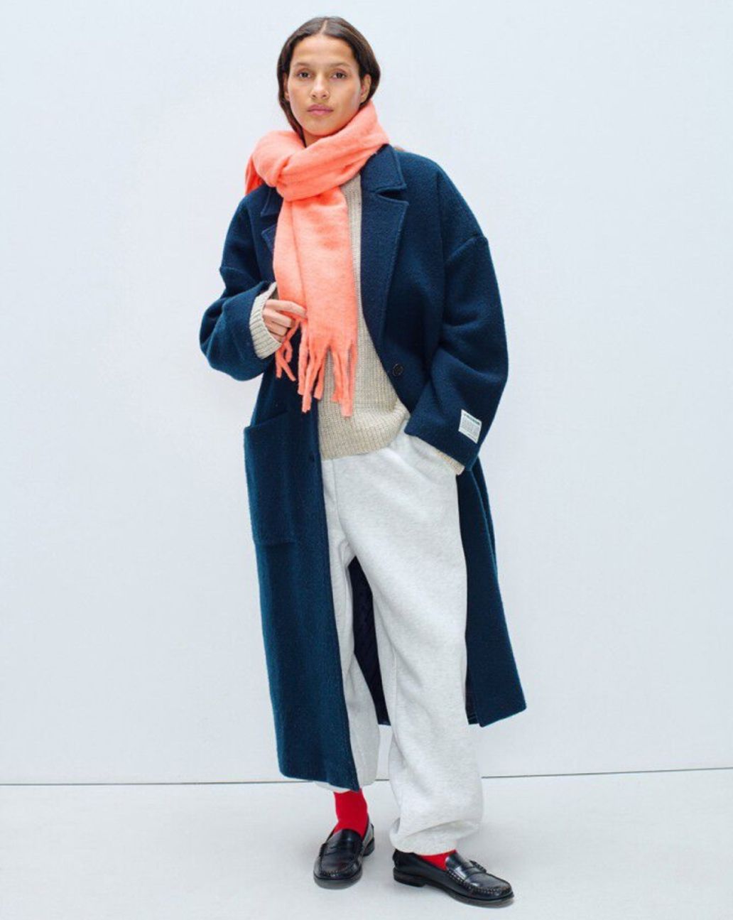 American Vintage Zinaco Sjaal Goyave-O.S