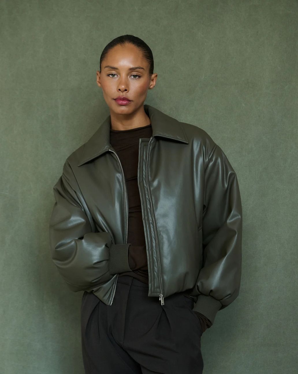 Azulae Jackie Jacket Olive Jas

