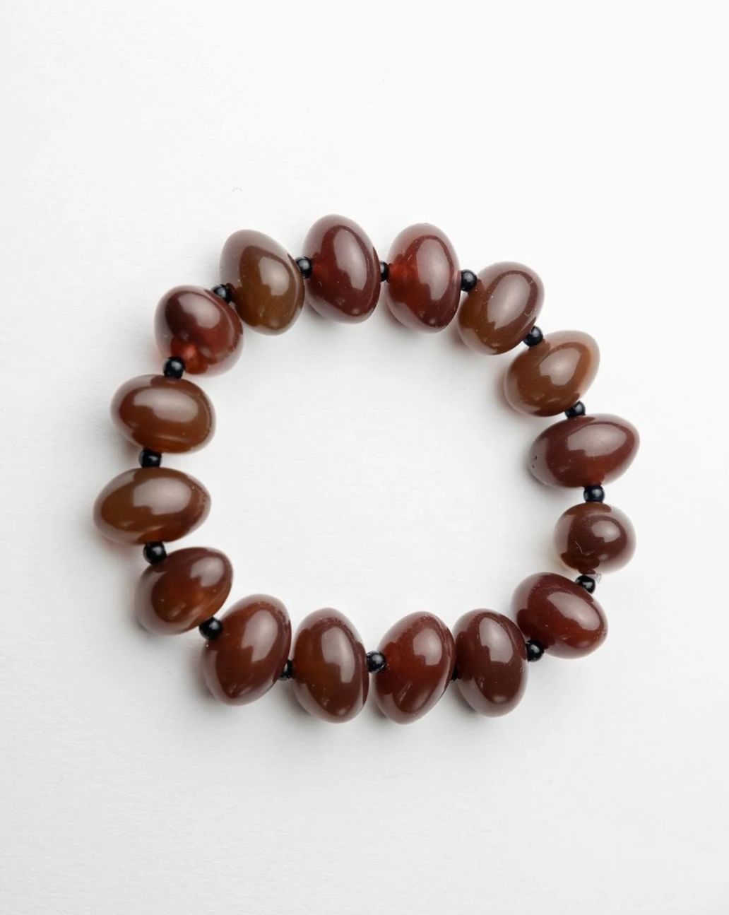 BOW19DETAILS Arta Kralenarmband Bruin-O.S