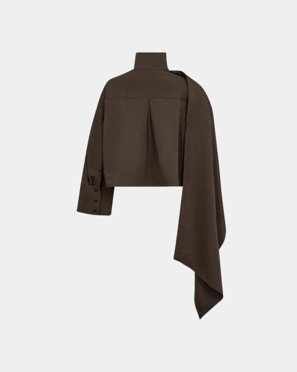 Co'Couture MelvaCC Cape Shirt Brown