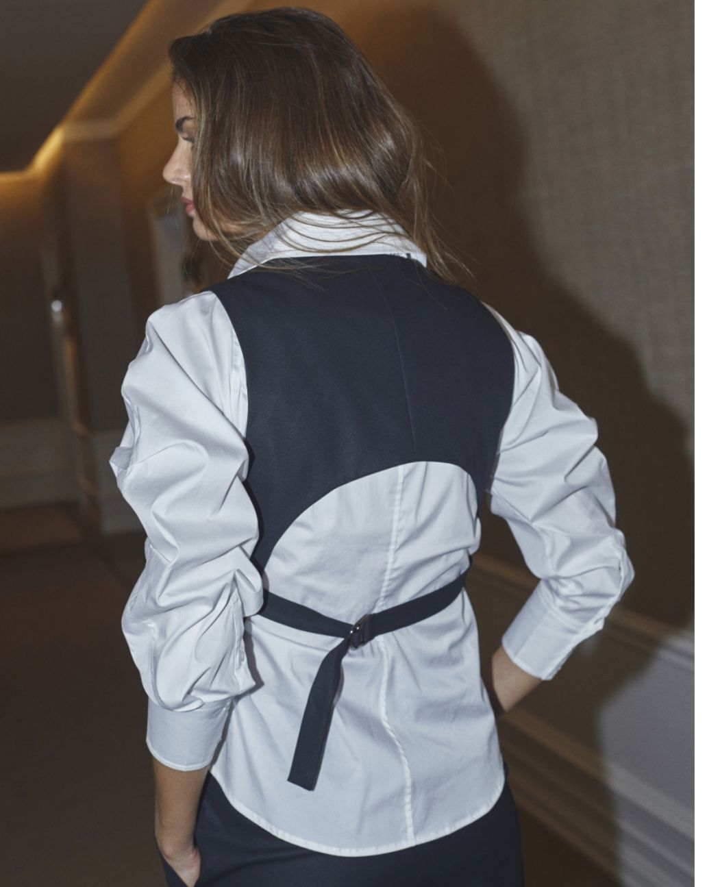 

Co'Couture SibelleCC Open Back Vest Zwart

