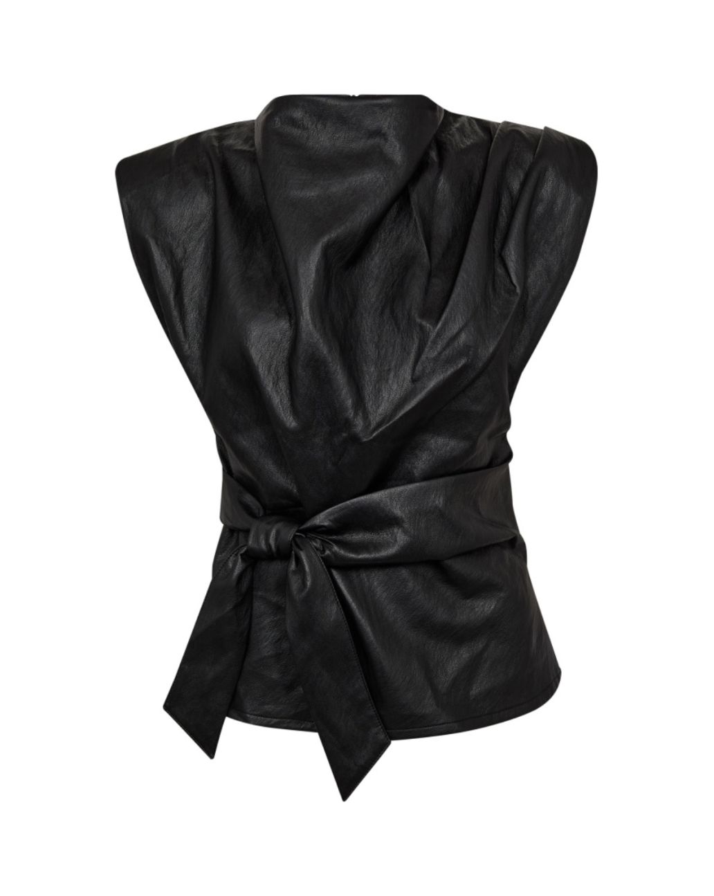 Co'Couture GittCC Pleat SS Blouse Black