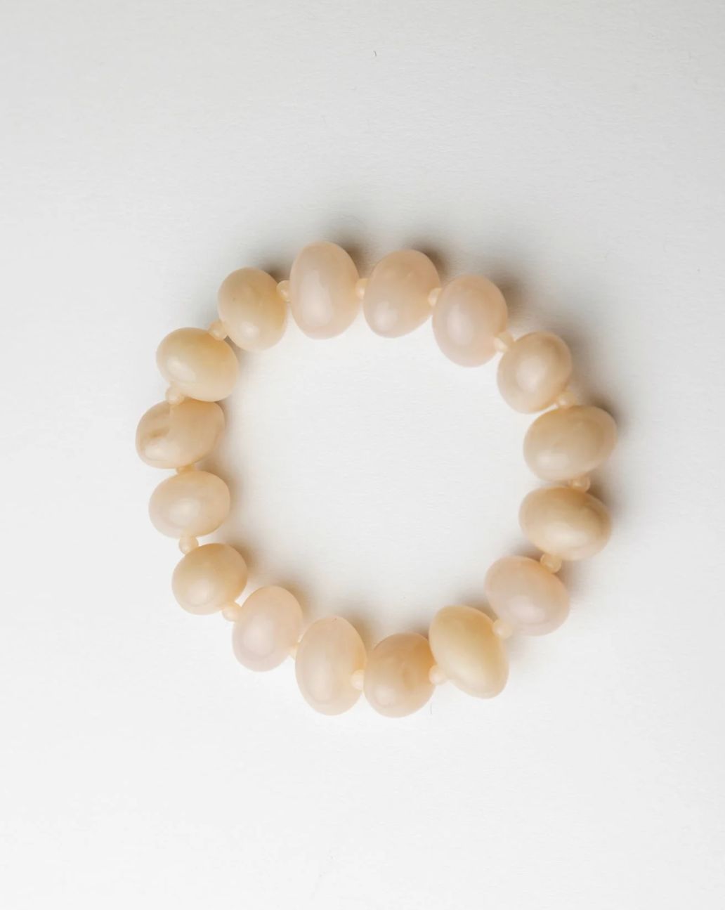 Bow19details Arta Bead Bracelet Cream-O.S