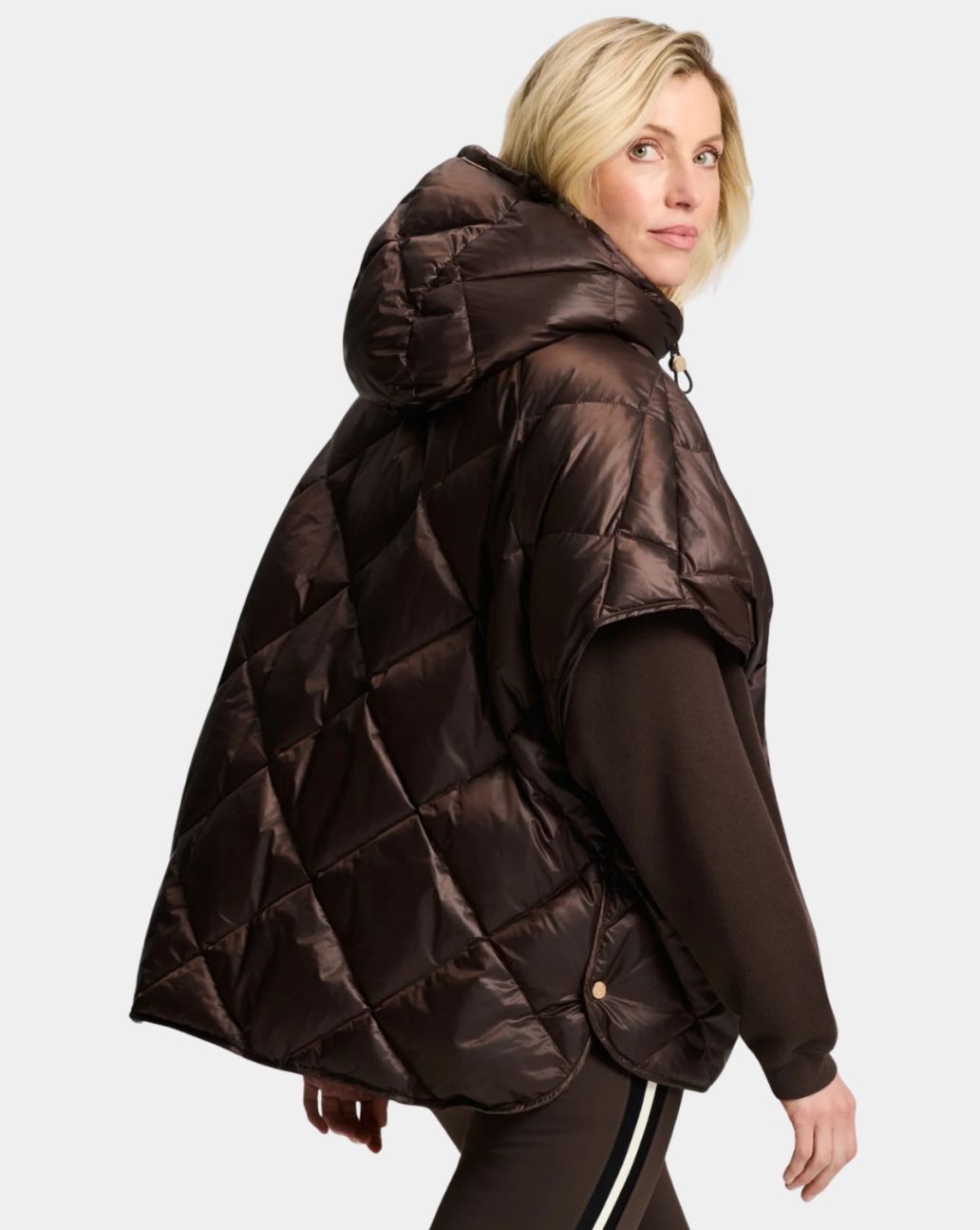 Deblon Bowie Cape Dusk Brown Cape-O.S