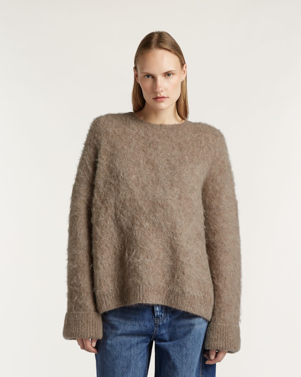 Denham Mikie Knit Brown 