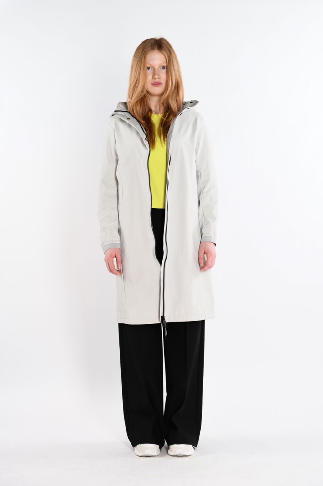 Krakatau SoftShell Coat NW24-3 Light Grey
