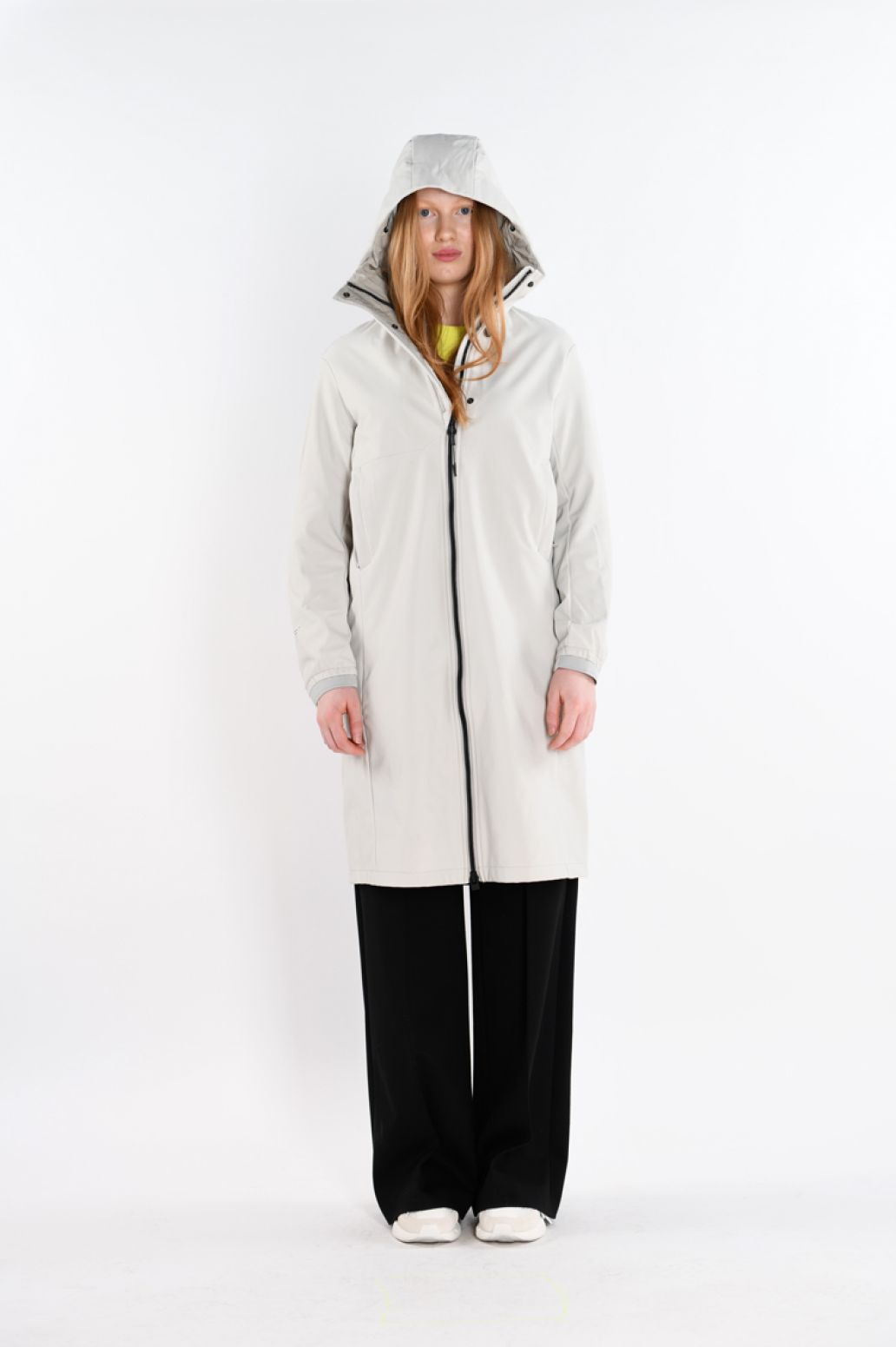 Krakatau SoftShell Coat NW24-3 Light Grey