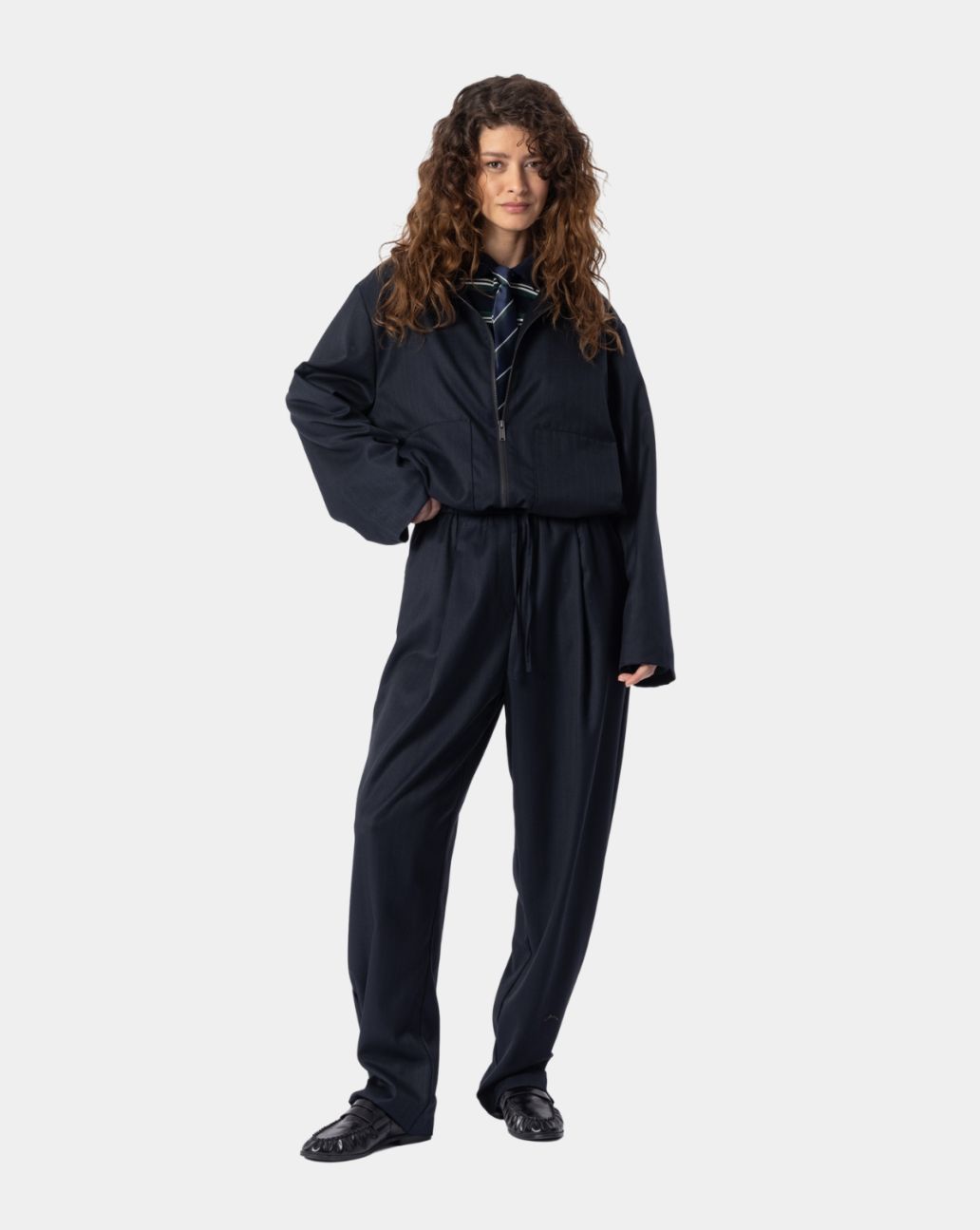 Elias Rumelis Lexiani Pants Galaxy Pinstripes Broe