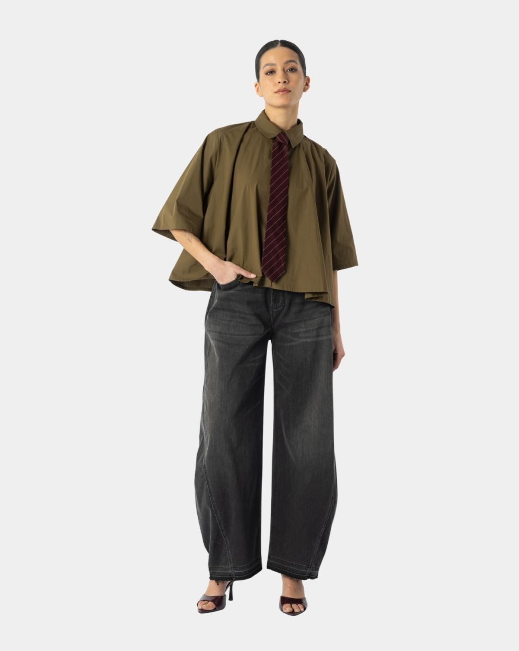 Elias Rumelis Noralie Denim Island Black Jeans