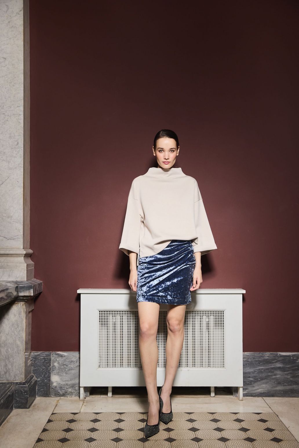IBN Shine Skirt Velour