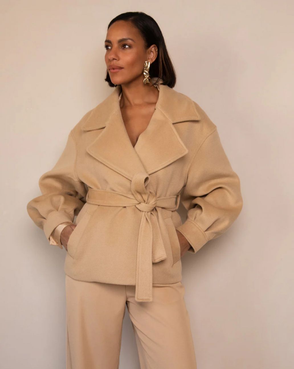 Freebird Leyli Coat Beige