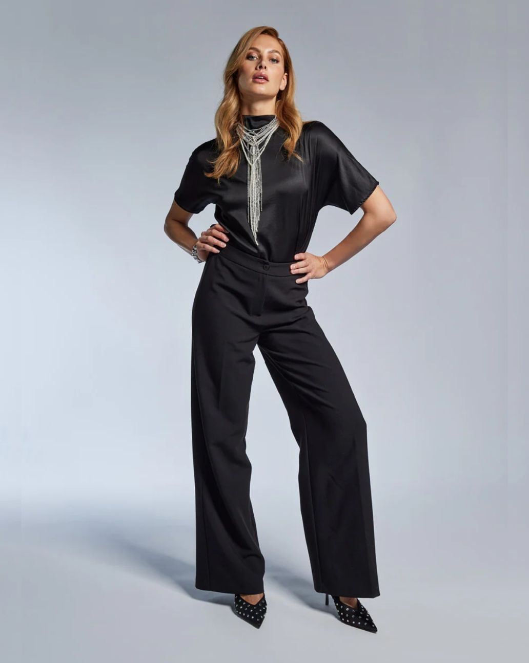 Freebird Tansy SS Top Zwart