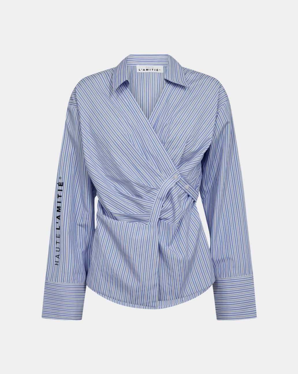 Haute L'Amite Nina Strap Shirt Blauw