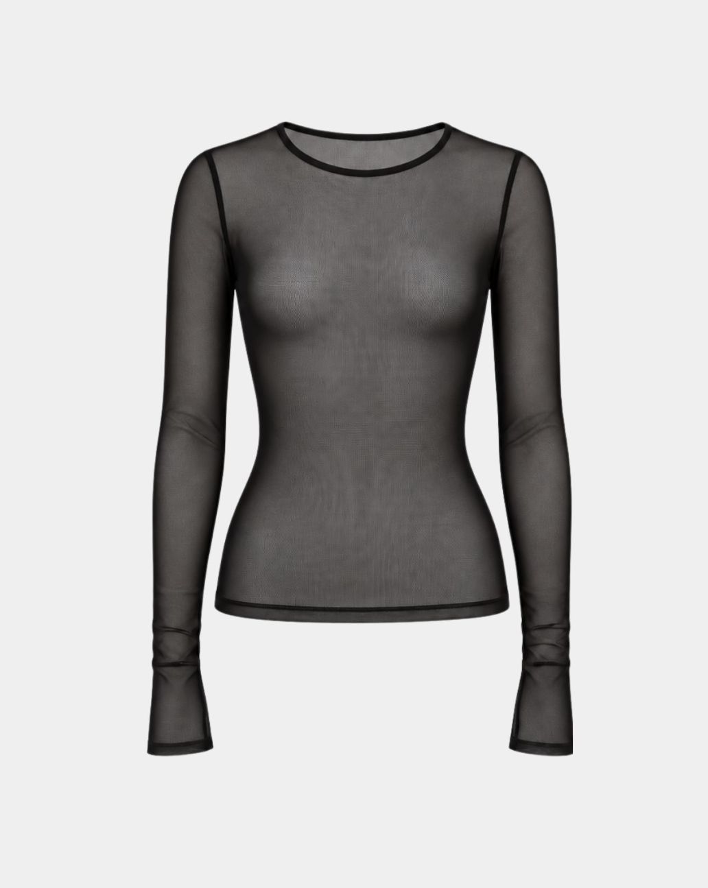 LDH Moda Mesh Top Zwart