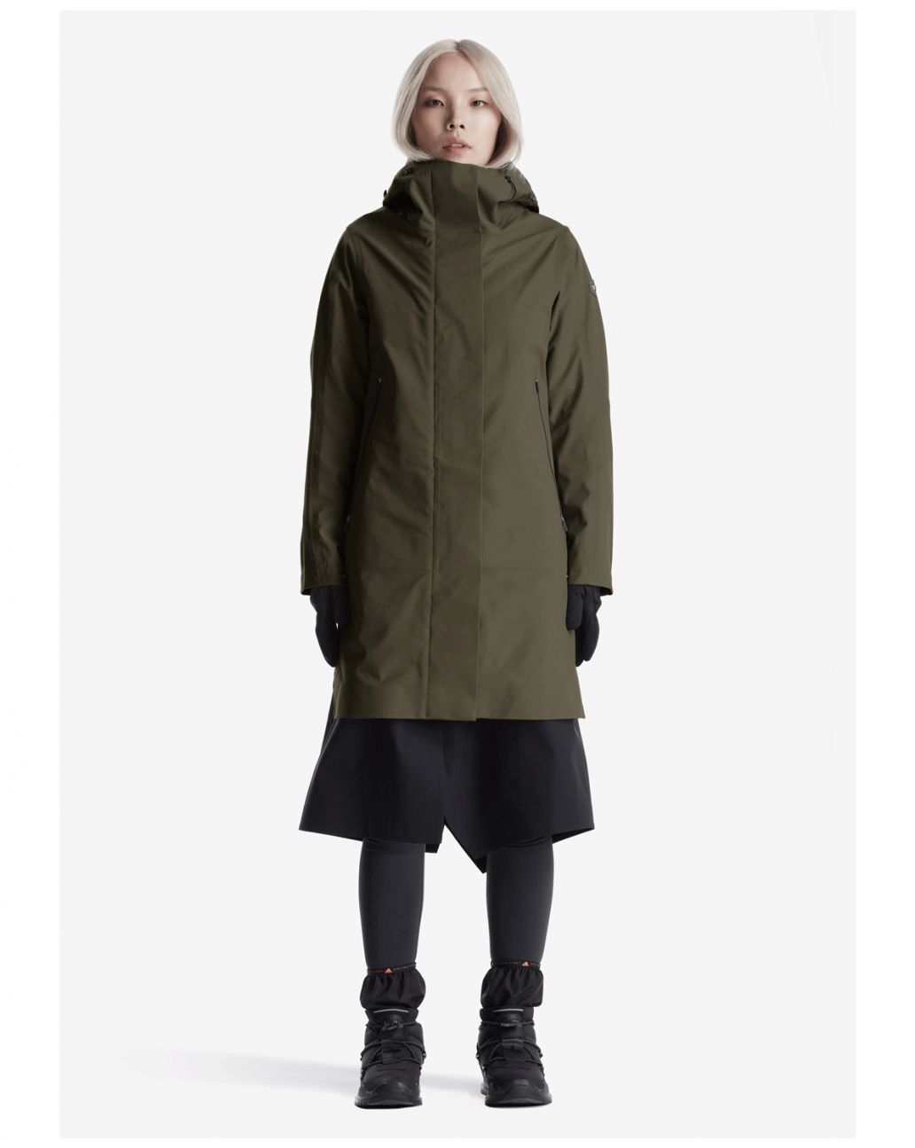 Krakatau Liner Parka QW427-Coffe Gr.