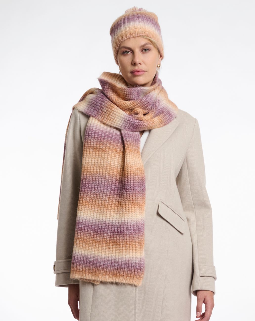 Rino&Pelle Haiko Sjaal Sugar Plum Mix -O.S