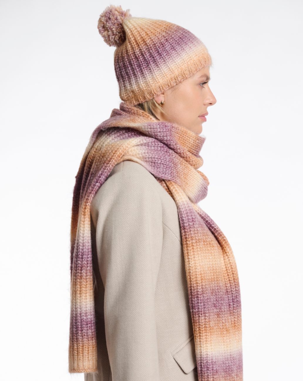 Rino&Pelle Haiko Sjaal Sugar Plum Mix -O.S