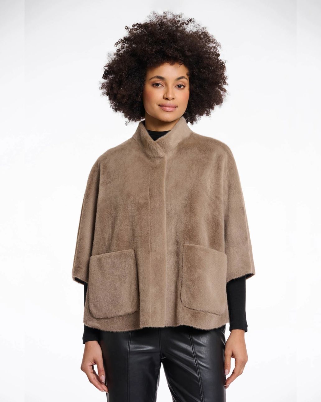 Rino&Pelle Dewi Cape Jas Toffee